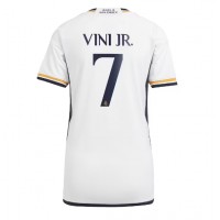 Echipament fotbal Real Madrid Vinicius Junior #7 Tricou Acasa 2023-24 pentru femei maneca scurta